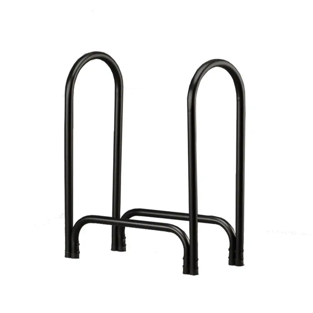 Hy-C SLRS Small Black Firewood Storage Log Rack Outdoor Use