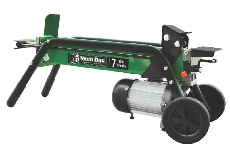 North American Tool 8999 Electric Horizontal Log Splitter 7 Ton 2 HP
