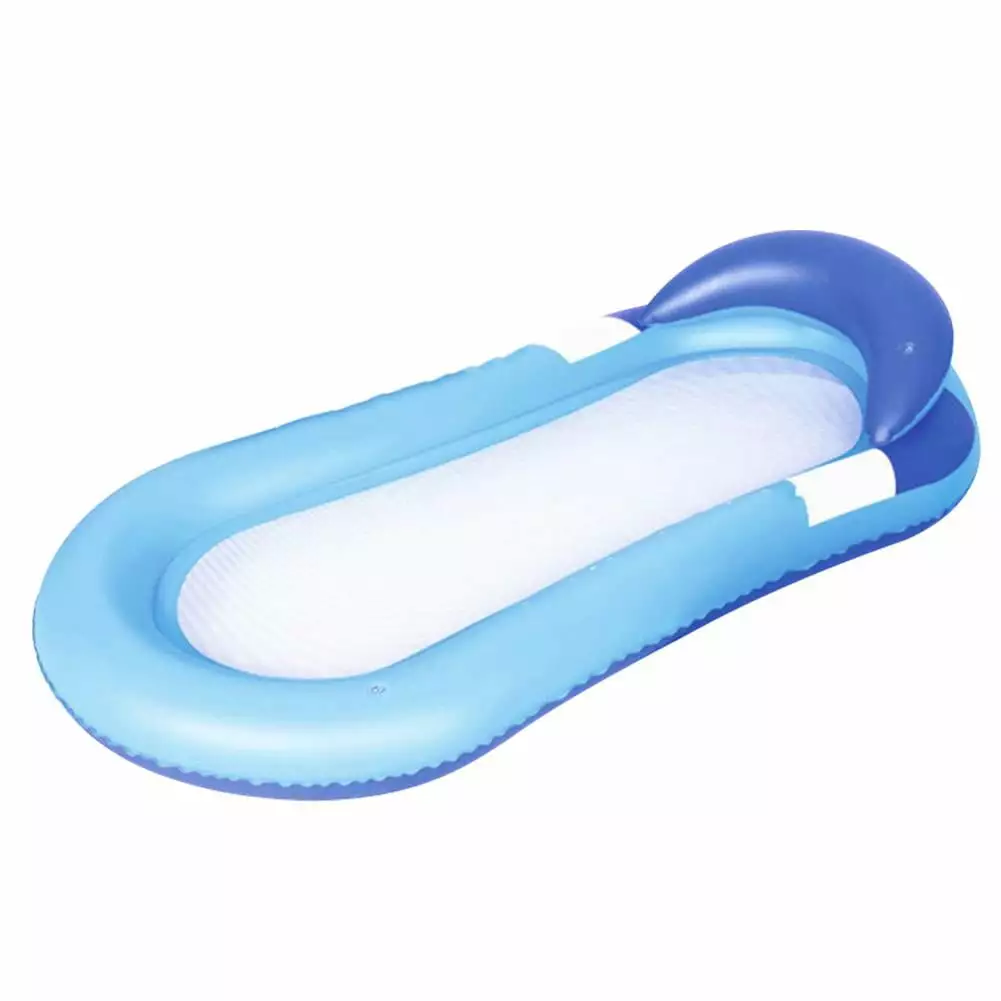 Mgaxyff Inflatable Floating Raft Floating Lounge Swimming Pool Single Inflatable Floating Chair