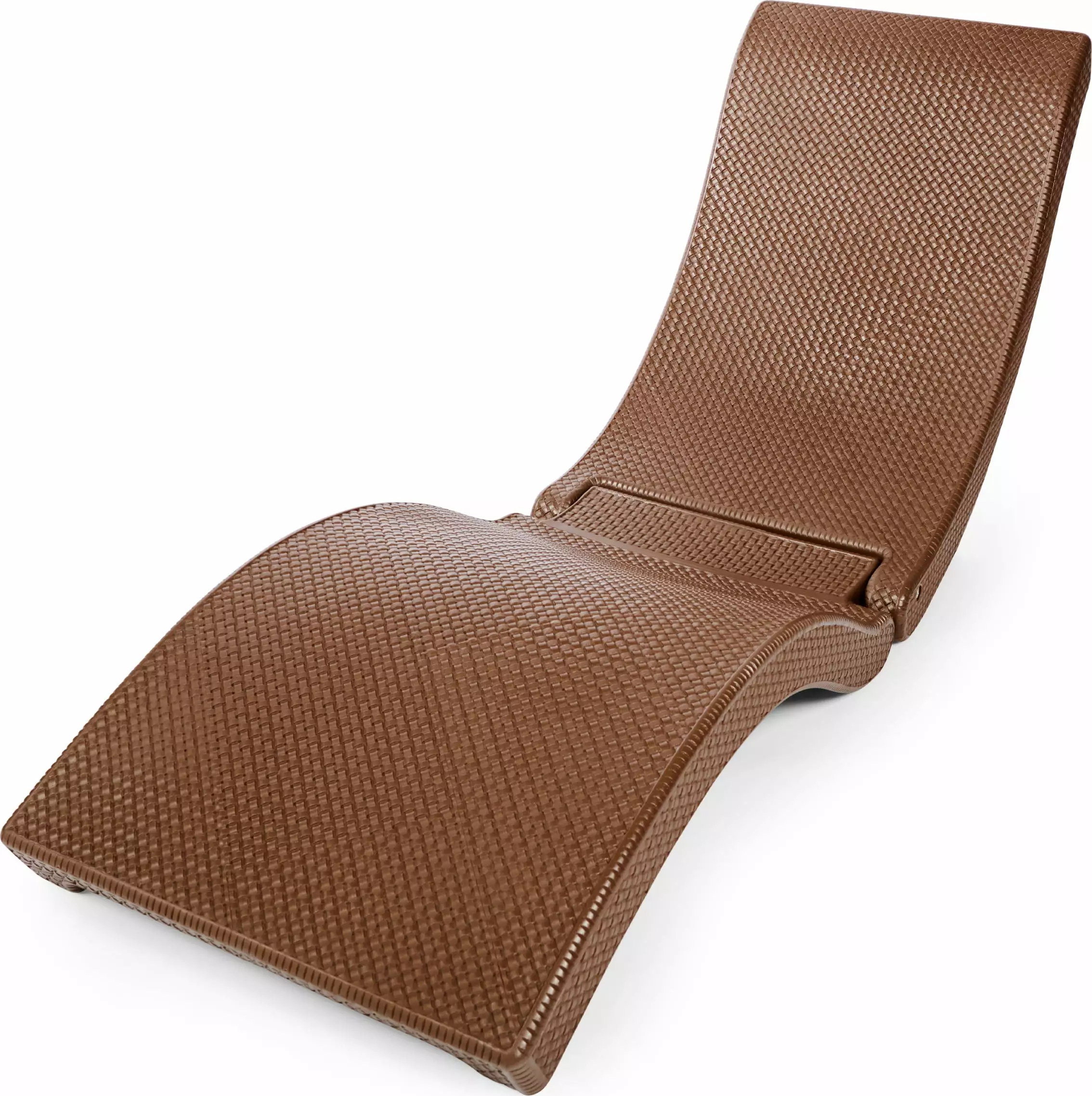 SwimWays Terra Sol Sonoma 2--1 Pool Float and Patio Chaise Lounge Chair Chocolate Brown 41