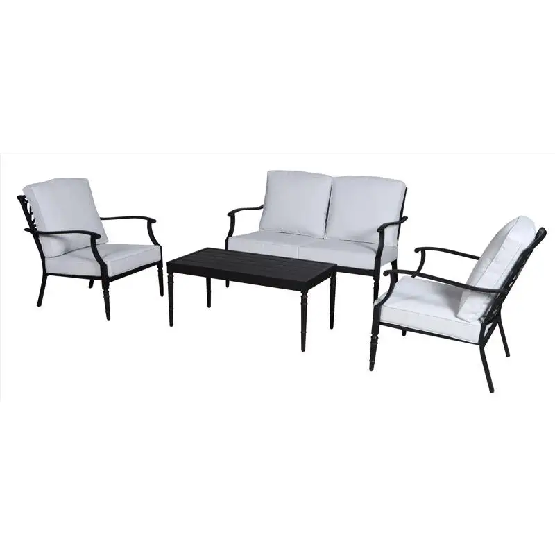 Living Accents AVCONV6-24 Briggs Beige Deep Seating Loveseat Set