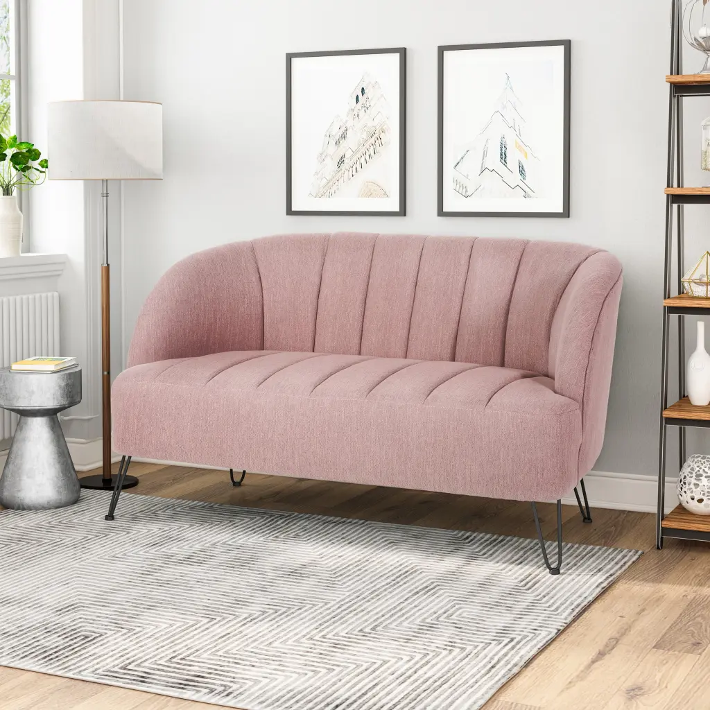 Modern Loveseat Cozy Up On Our Delightful Loveseat Living Room Interior Space OMCCHK