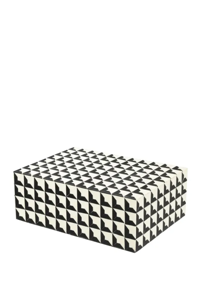 Eichholtz Cabas Small Jewelry Box Elegant Accessory Storage