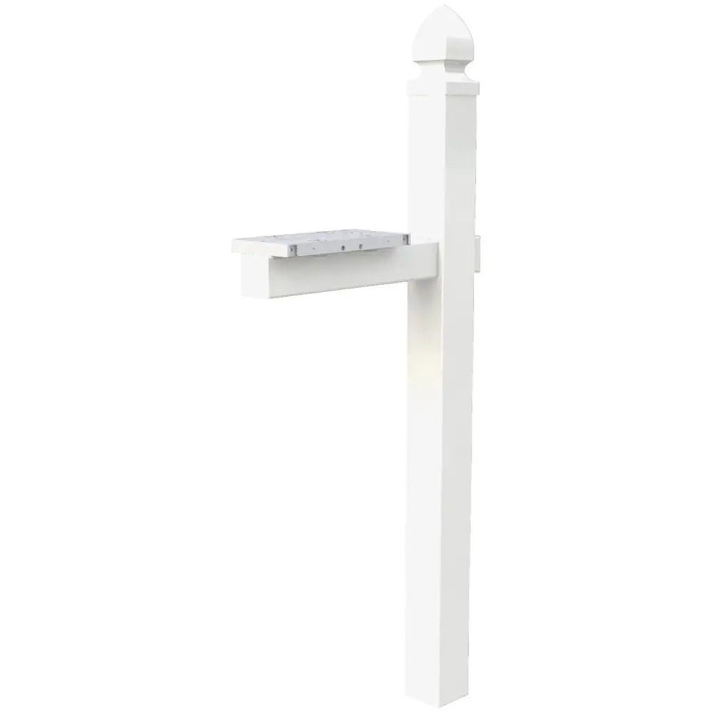 Gibraltar Whitley Plastic Mailbox Post Durable Outdoor Mailbox Support