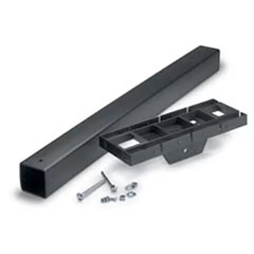 Rubbermaid MB115B Roughneck Black Mailbox Post and Mounting Kit