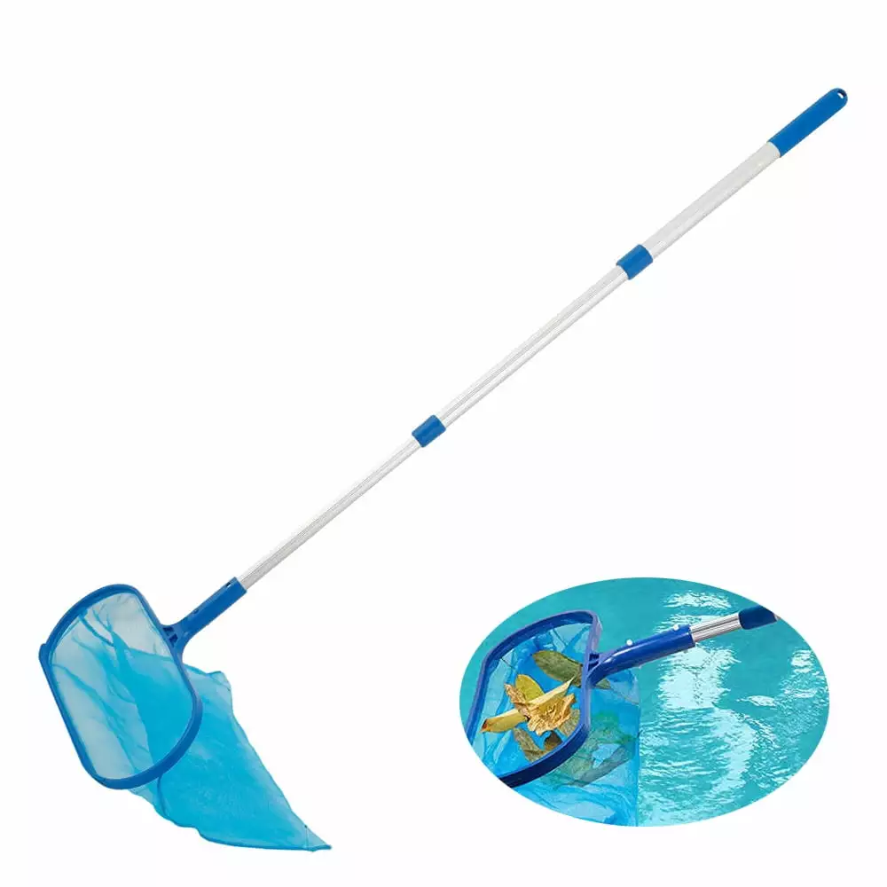 Everso Swimming Pool Pond Fountain Vacuum Cleaner Leaf Skimmer Mesh Set Cleaning Tool A
