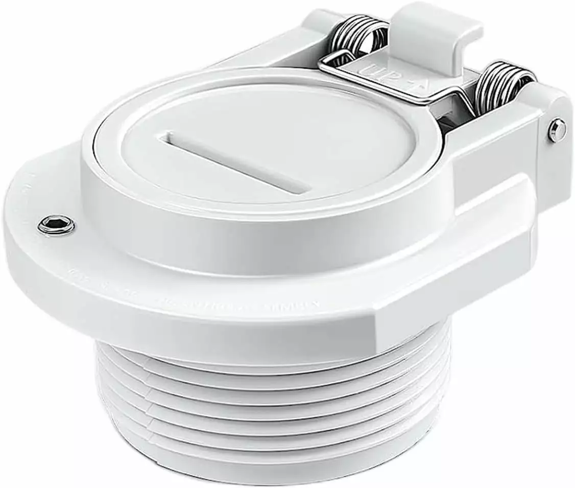 White Free Rotation Pool Vacuum Vac Lock Safety Wall Suction Pool Cleaner Set