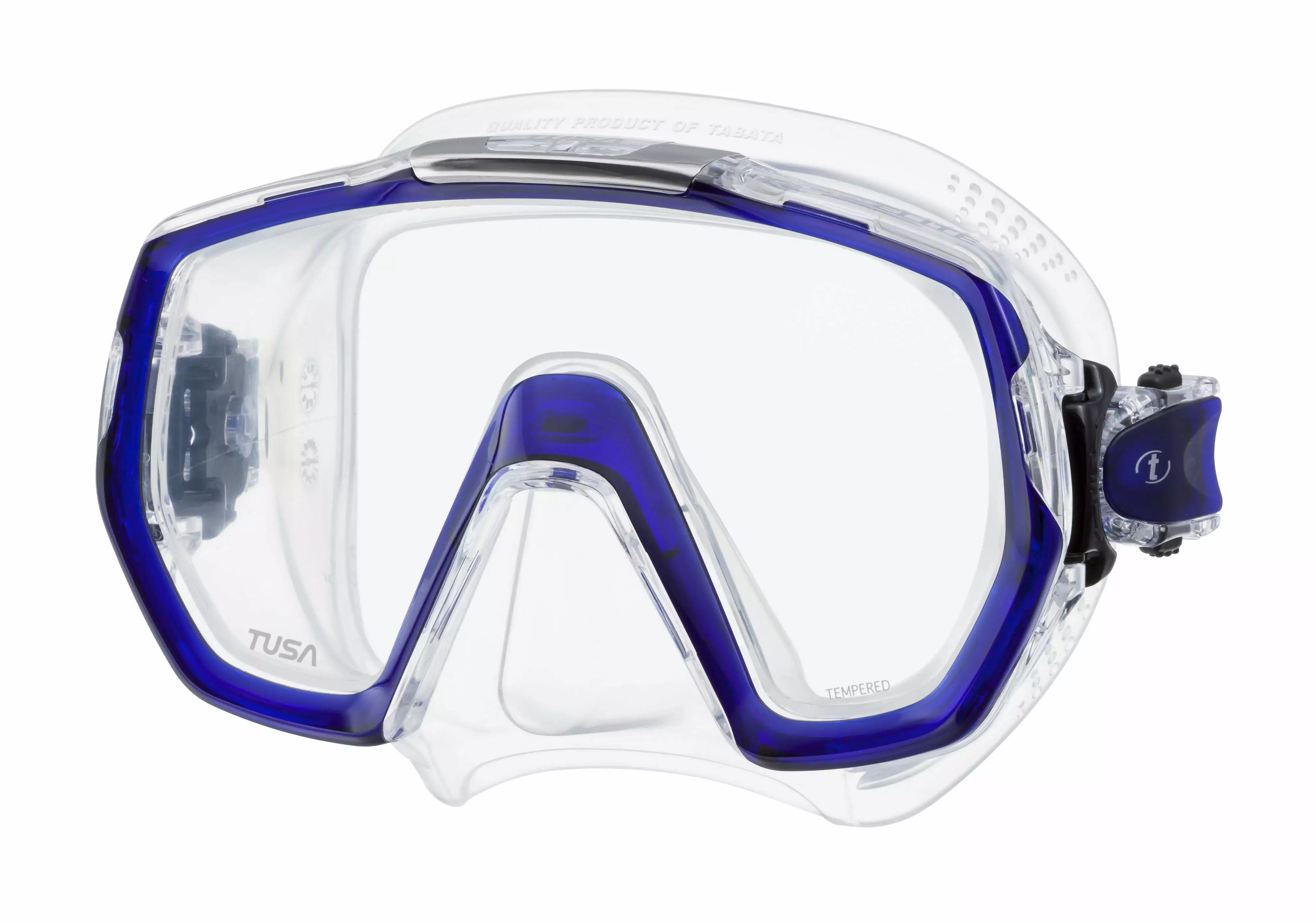 TUSA M-1003 Freedom Elite Scuba Diving Mask Cobalt Blue Professional Divers