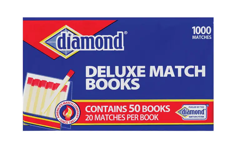Diamond 2.9 Inch Strike Anywhere Matches Pack 30 20 Matches Each
