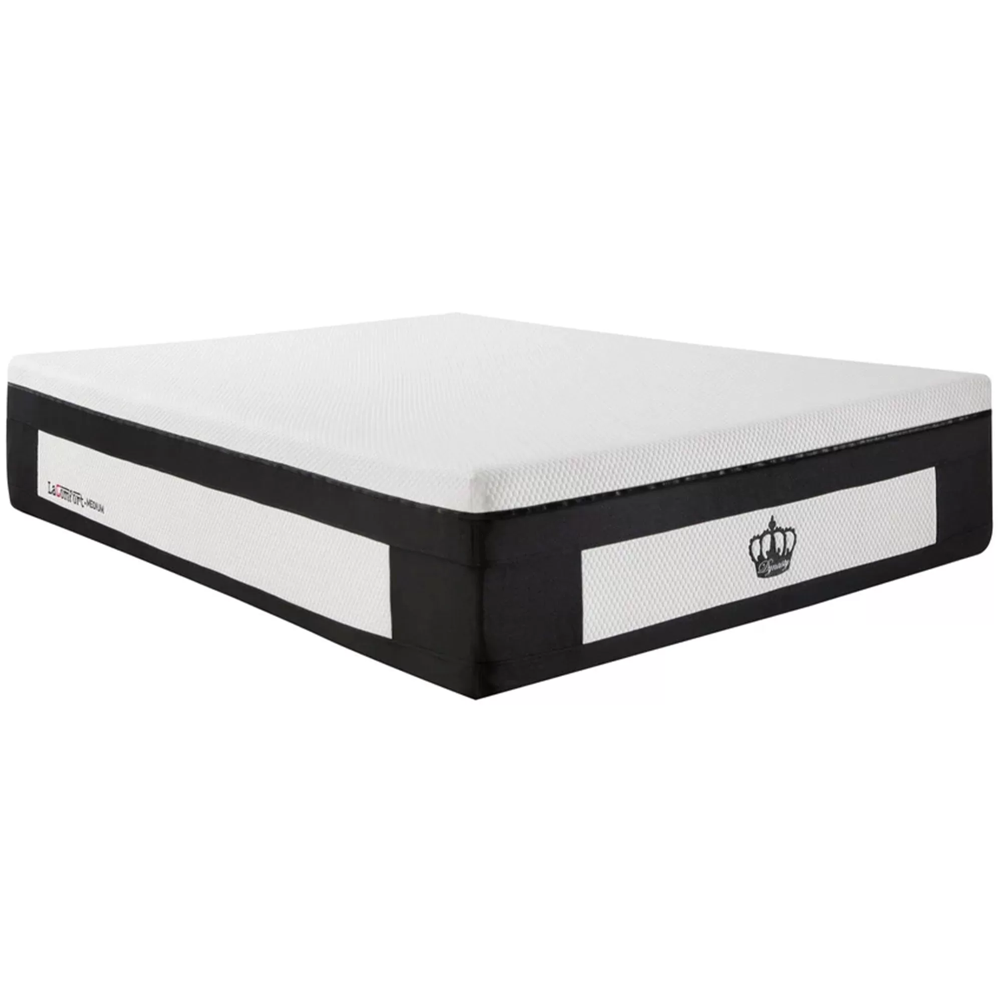 Dynasty Mattress 14 LaComfort Gel Memory Foam Mattress Bed Medium Firm King Size