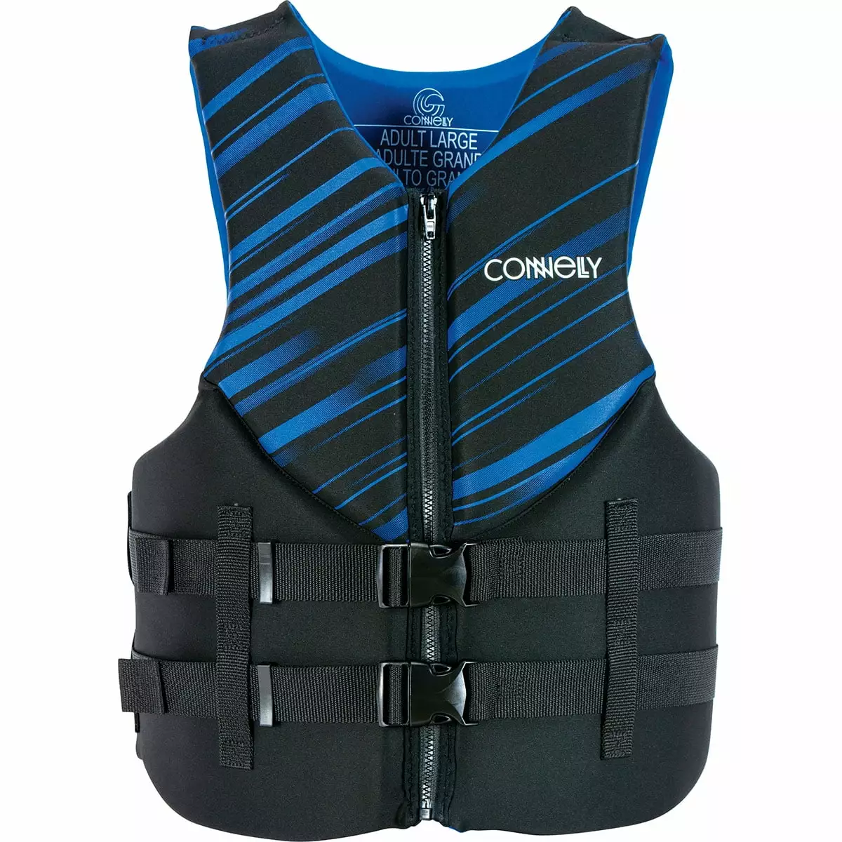 Connelly Men's Promo Neoprene Vest Blue Size Small US Coast Guard Approved 3x