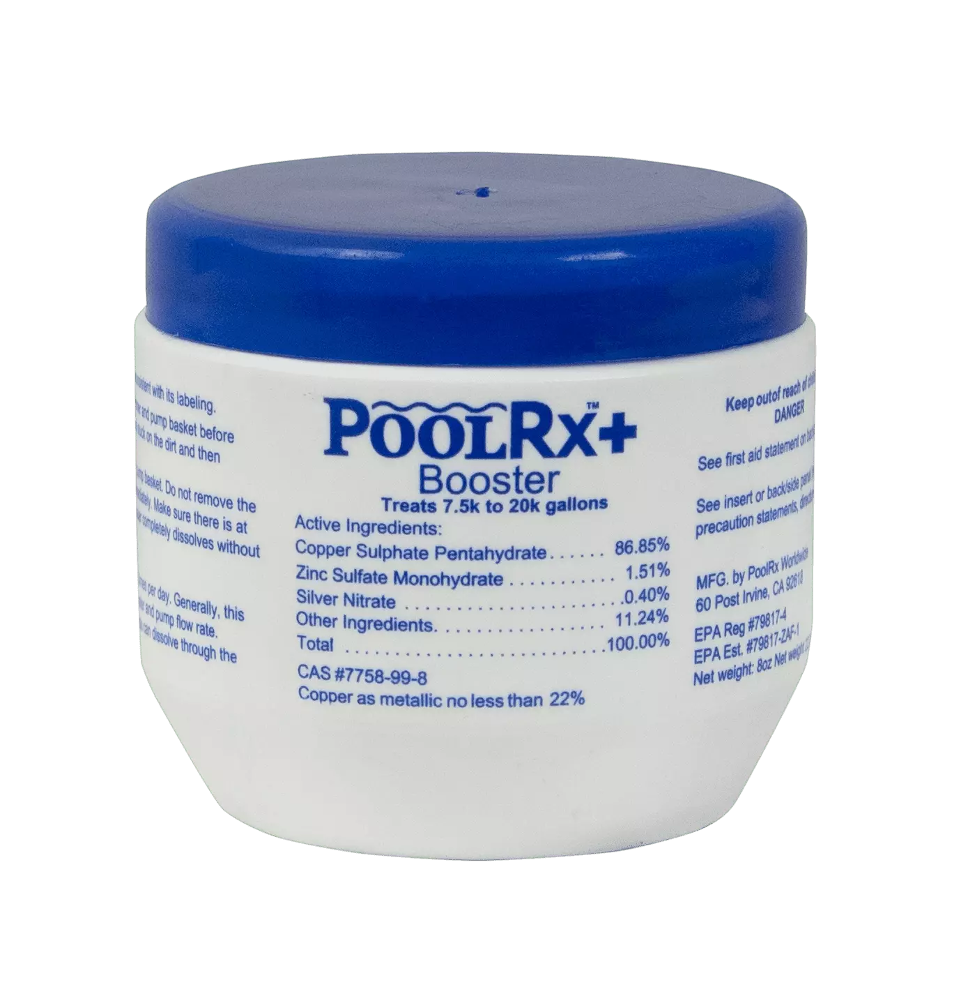 PoolRx+ Booster Replacement Minerals Treats 7.5k-20k Gallons Pools