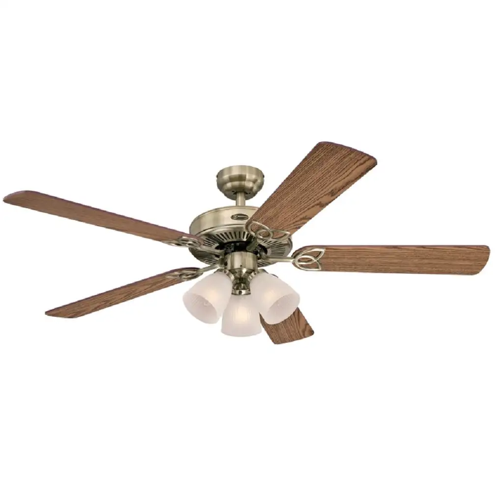 Westinghouse 72353 Crusader Ceiling Fan Brushed Nickel 42 Inch
