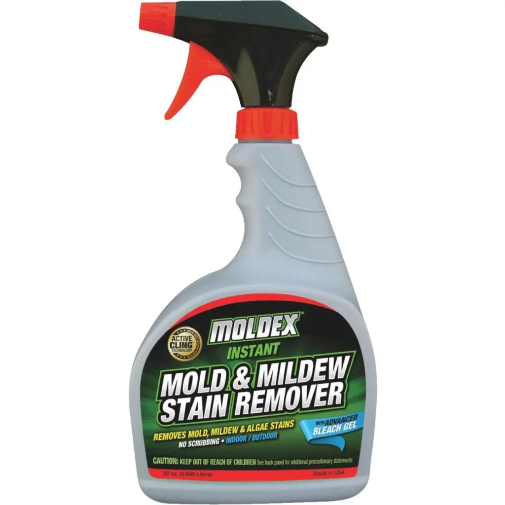 Moldex 32 Oz Ready To Use Mold Mildew Stain Remover Trigger Spray Bottle
