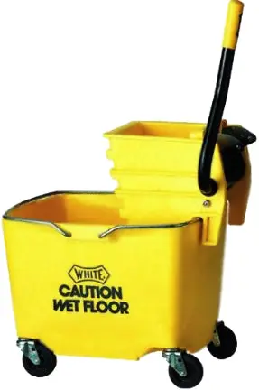 26-35 Quart Mop Bucket Wringer Easy Cleaning Impact Products