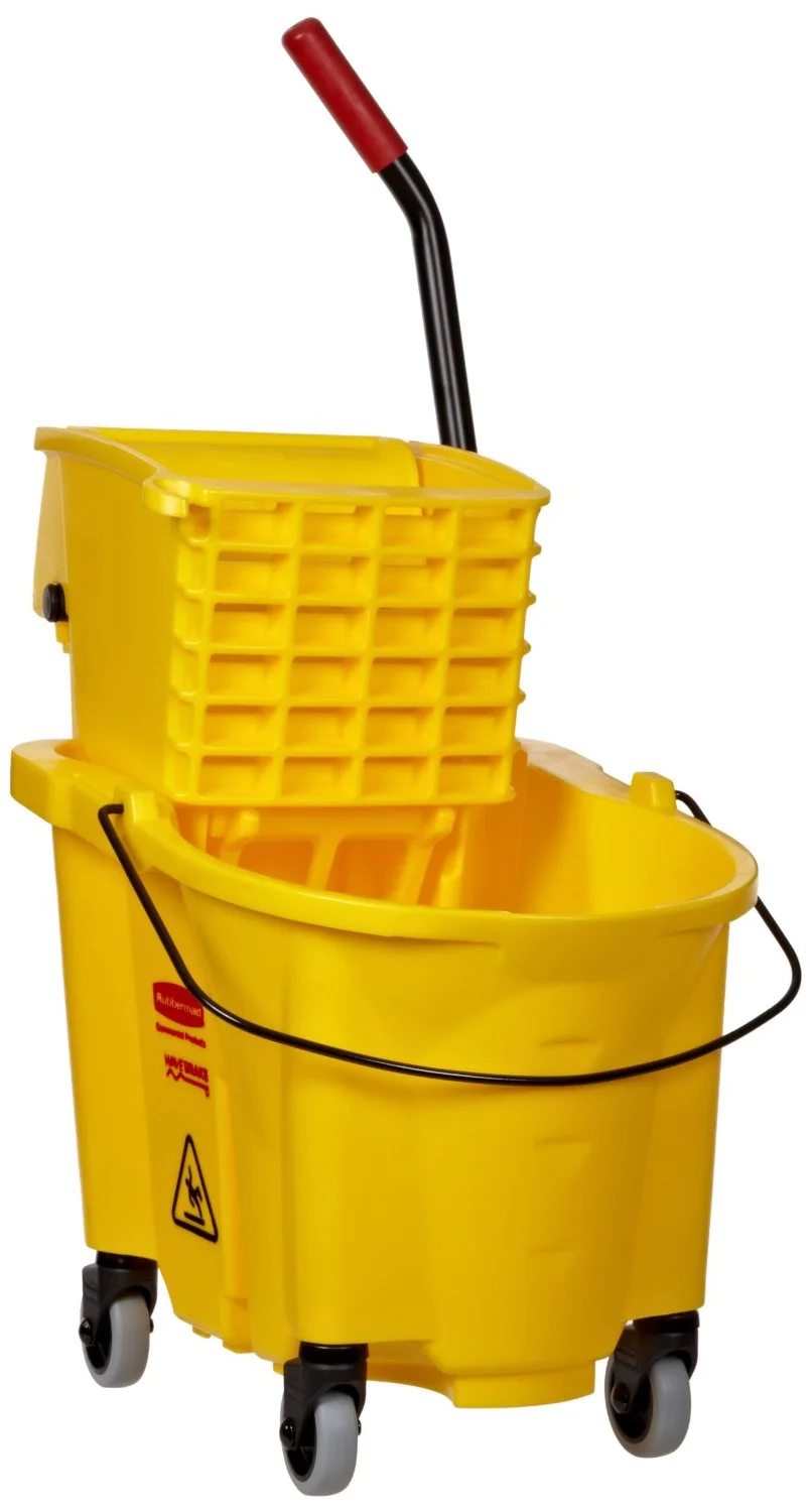 Rubbermaid 26 Qt Mop Bucket and Wringer Combo Efficient Cleaning