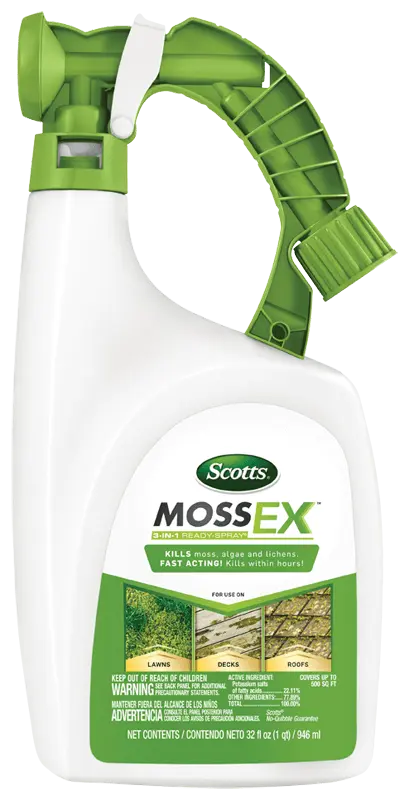 Scotts MossEX 3--1 Ready-Spray Moss Algae and Lichens