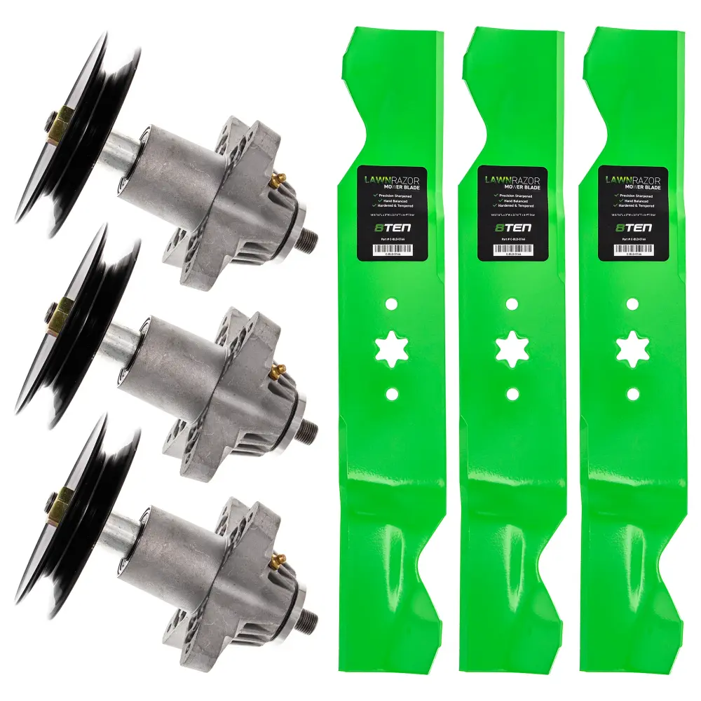 Deck Spindle & Mower Blade Kit Columbia Cub Cadet Snow Outdoor MK1002290