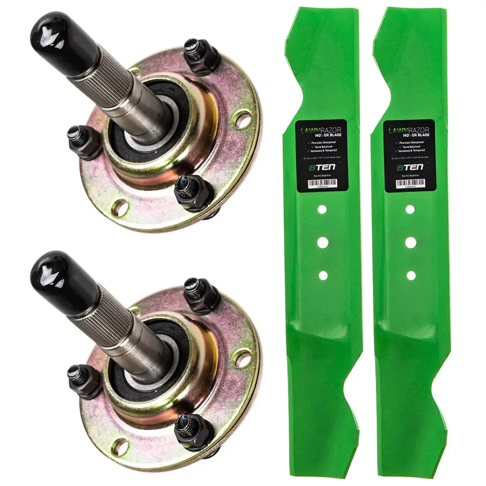 Deck Spindle & Mower Blade Kit MTD Ranch King Task Force MK1002262