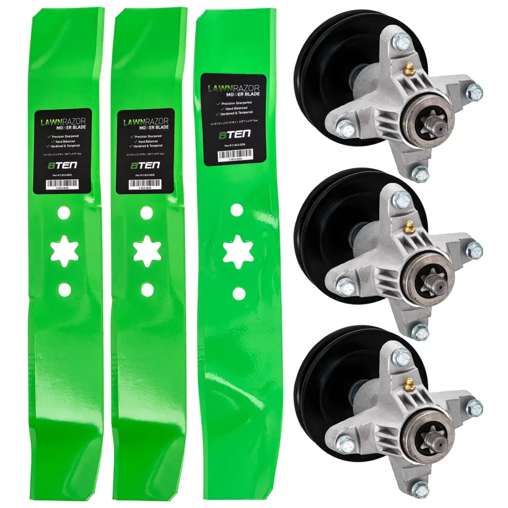 Mower Blades & Deck Spindles Kit Columbia MK1005354