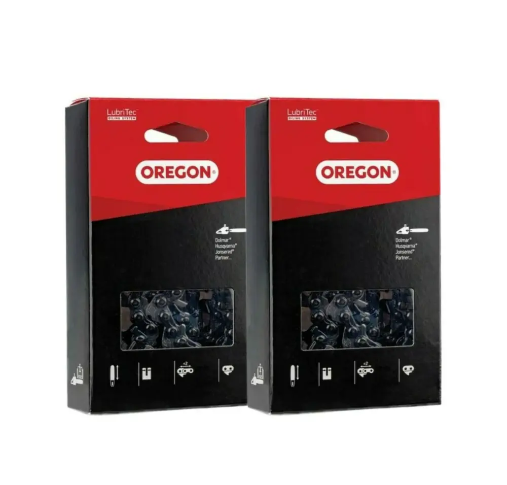 Oregon 12" 91PXL045G 2PK Chain 3/8" Low Profile .050" 45 DL 63PM345E