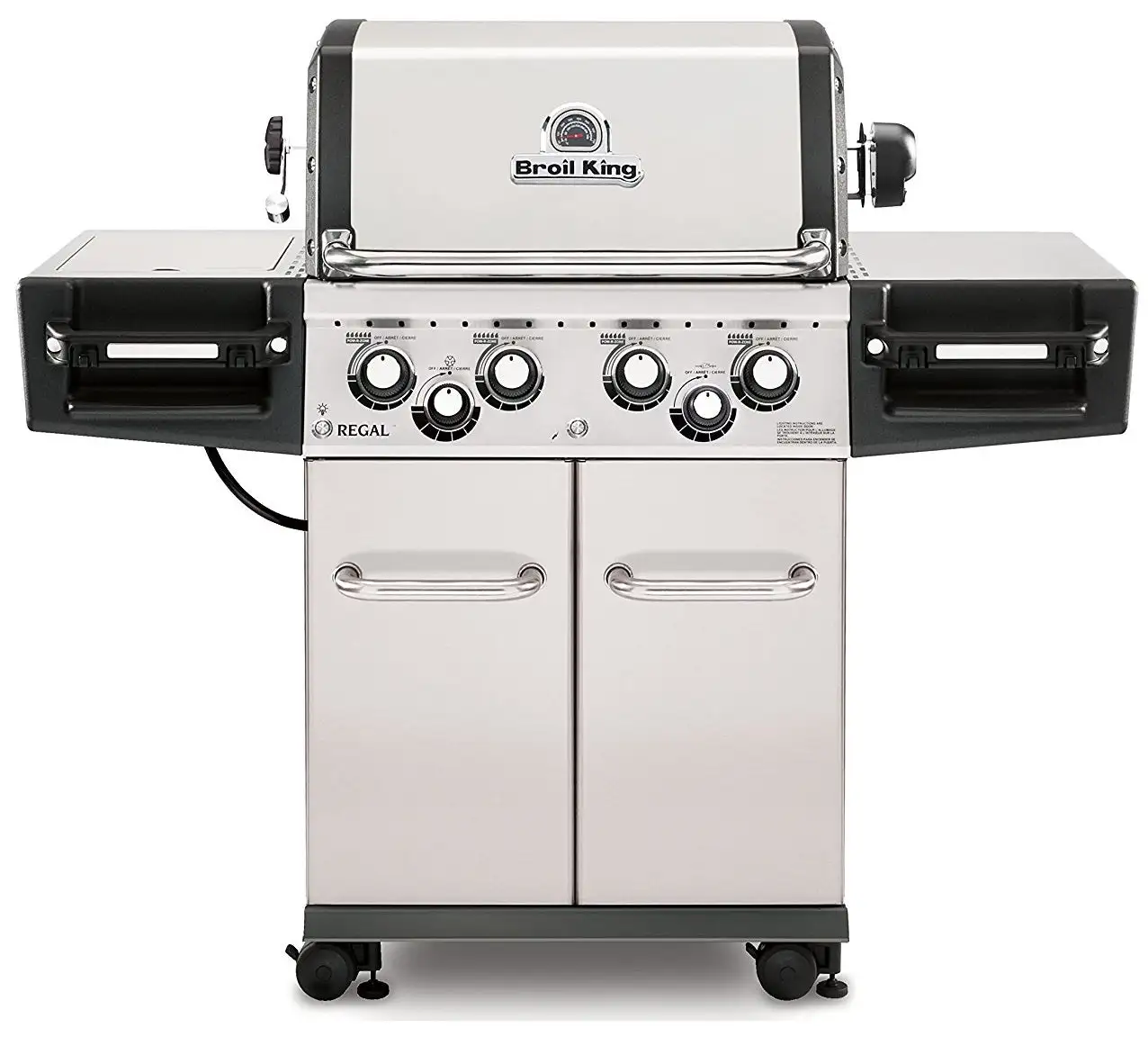 Broil King Regal S490 Pro 4 Burner Natural Gas Grill 50000 BTU