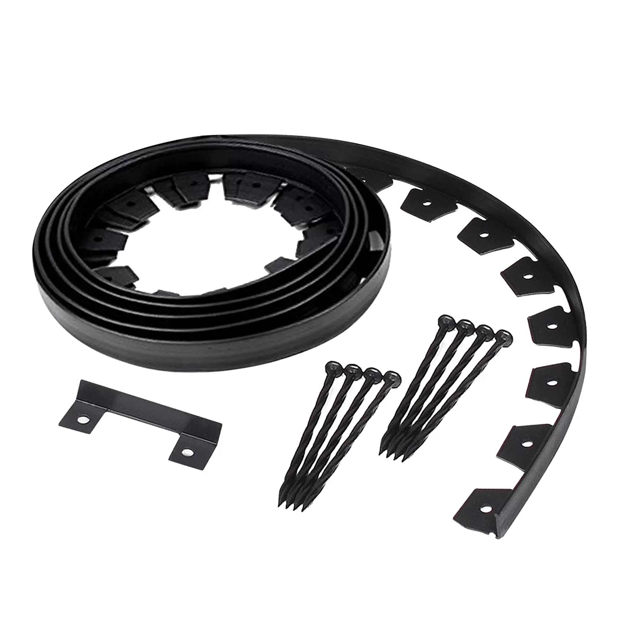 Dimex EasyFlex 3100-20C 20 Foot No Dig Garden Bed Plastic Edging Kit Black