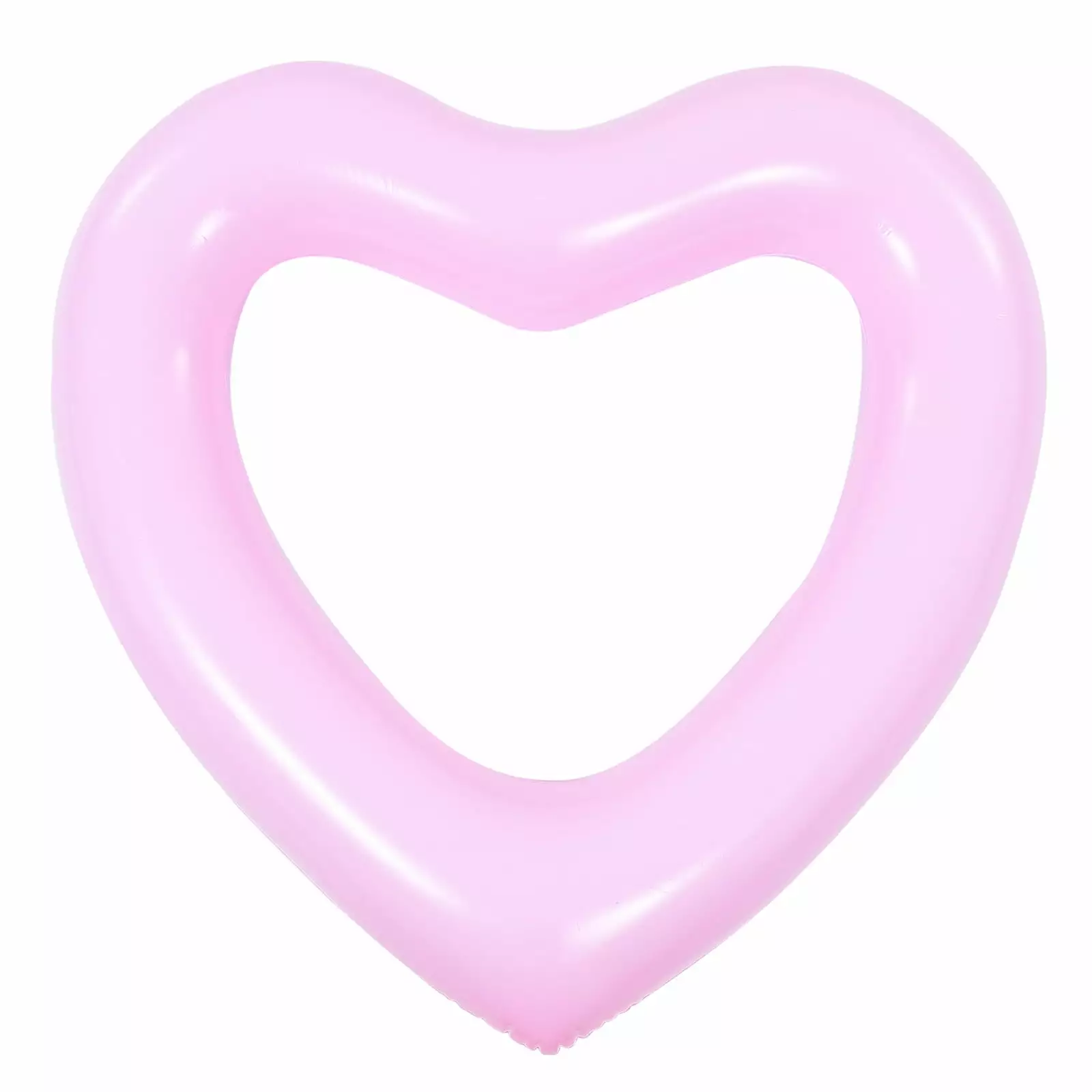 Inflatable Swimming Ring Heart Shaped Pool Float Outdoor Beach Party