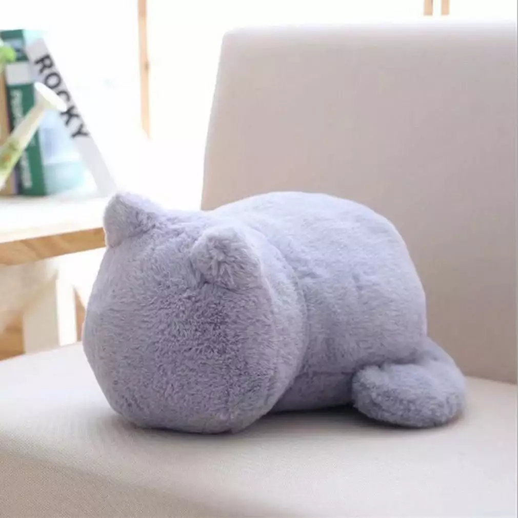 Cat Cartoon Cushion Plush Stuffed Throw Pillow Toy Doll Home Decor Gift JXXIATANG