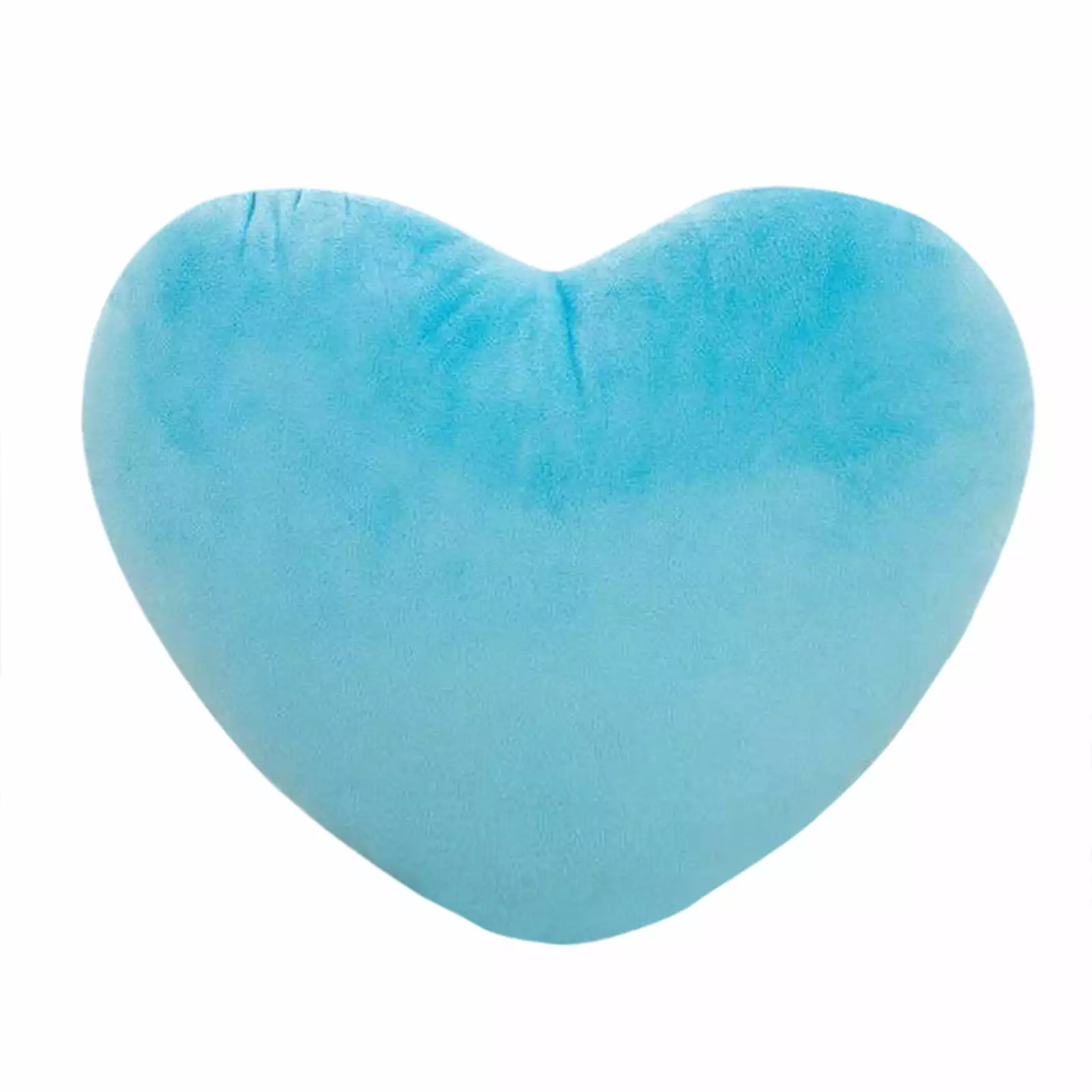 Gift Him Heart Shaped Pillow Plush Decorative Throw Pillow Bedroom Kids Room Blue Matoen