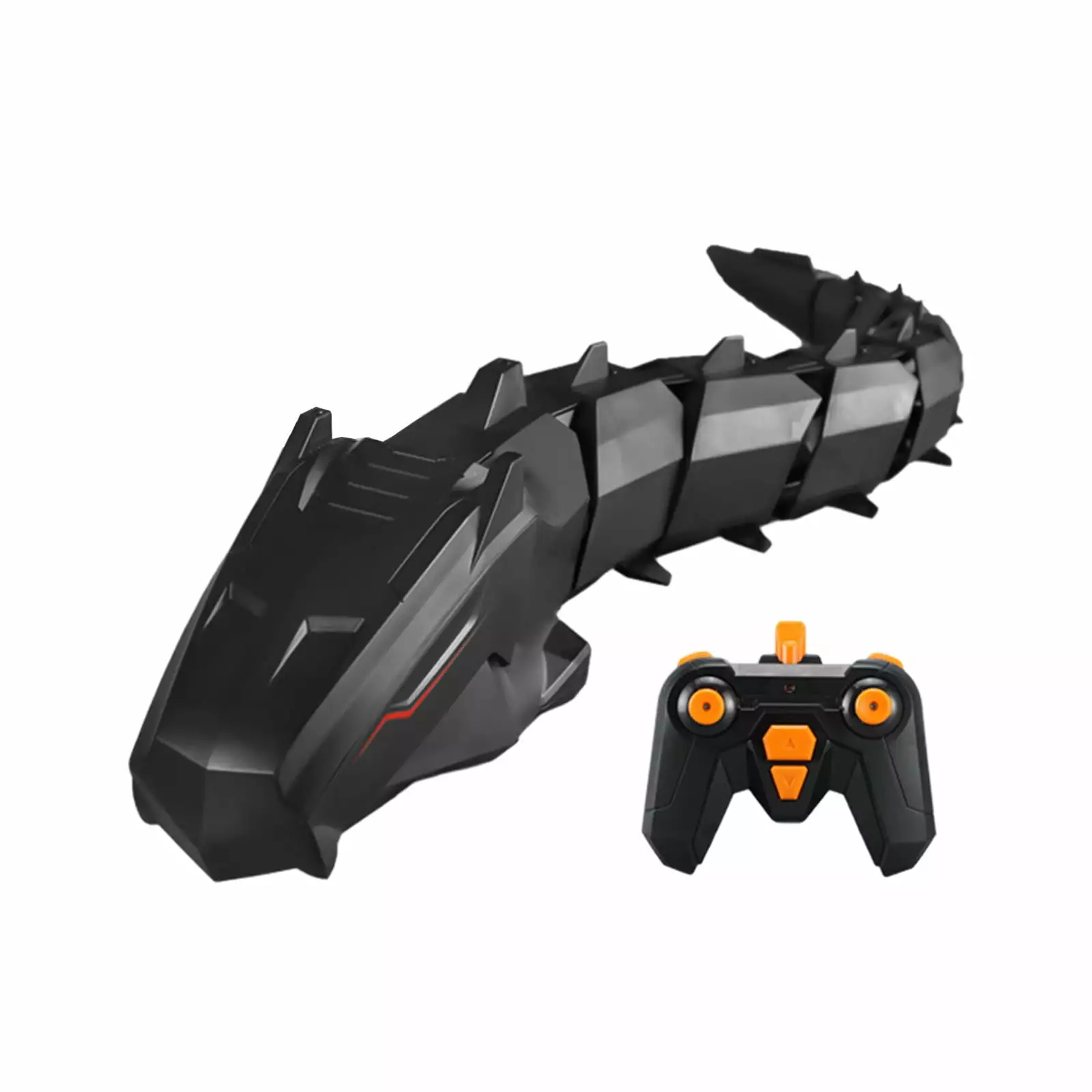 LACKUST Remote Control Mechanical Snake Electric Water Simulation Toy Black