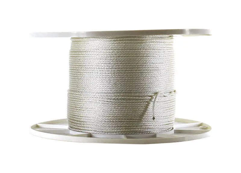 Koch 1/8 D x 1000 ft L White Solid Braided Nylon Cord