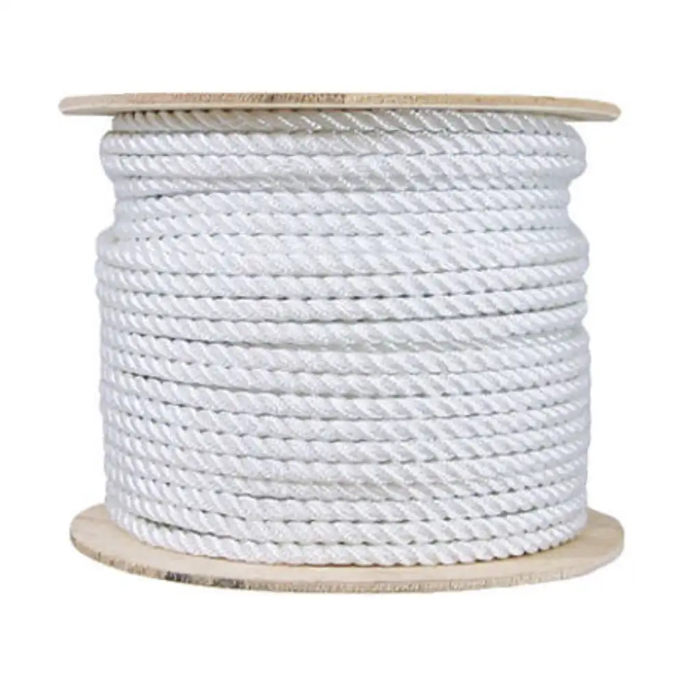 Mibro 300451TV Twist Nylon Rope 1/4 Inch x 600 Feet Durable Utility Rope