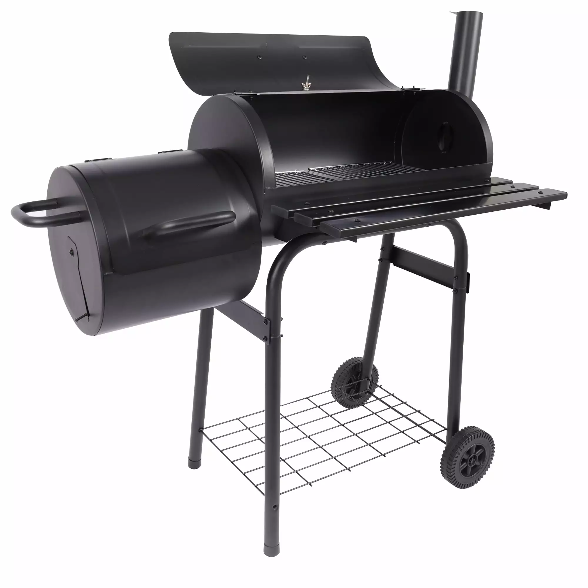 Outdoor Charcoal Grill Offset Smoker Backyard Camping and Barbecue Auccyt