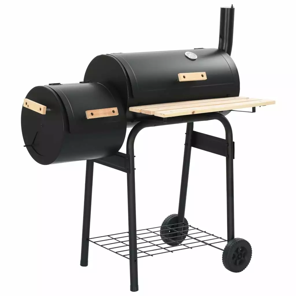 Suzicca Charcoal BBQ Offset Smoker - Professional Outdoor Cooking Delicious Smoked Meats ammoon