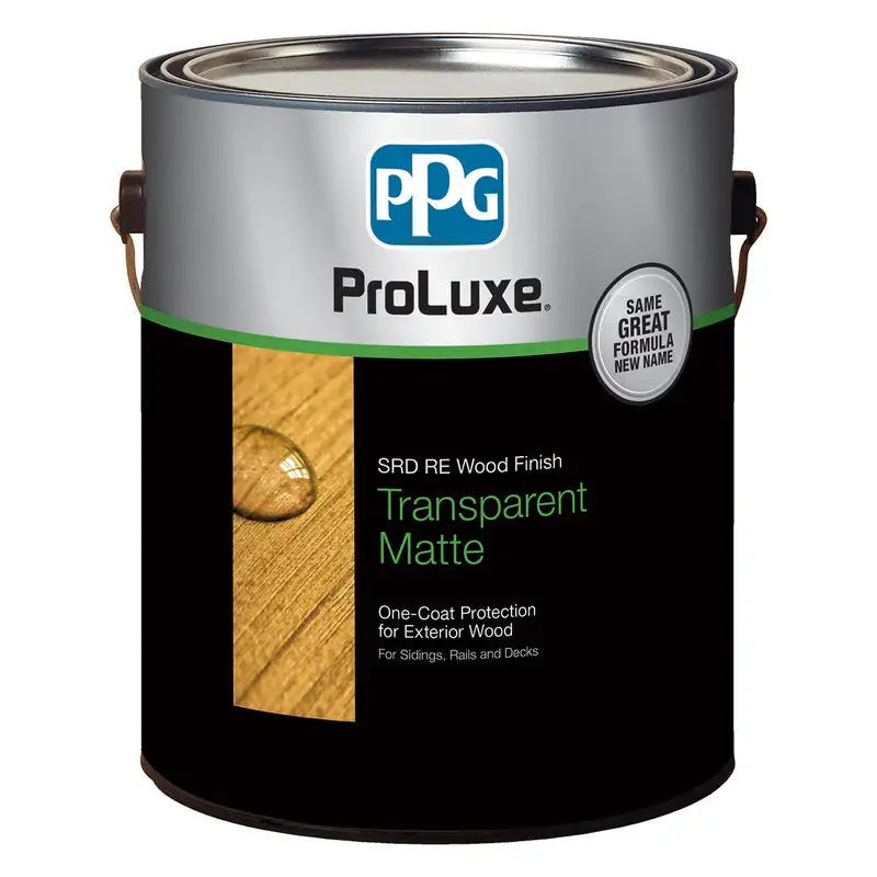 Sikkens ProLuxe Cetol SRD RE Transparent Matte Butternut Oil-Based Stain and Finish Pack 4