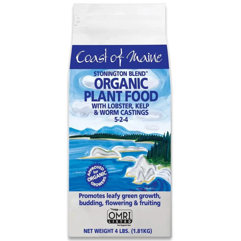 Coast Maine Lobster & Kelp Plant Food Worm Castings 4 lb