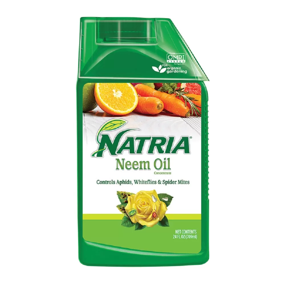 Natria 706240A Neem Oil Concentrate Pest Control 24 Oz Organic Insecticide