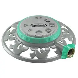Medium Duty Sprinkler Covers 70-Foot Radius Lawn Irrigation Green Thumb