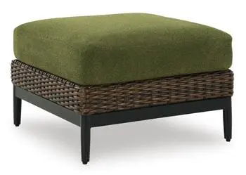 Horizon Hall Outdoor Ottoman Cushion Versatile Footrest Patio