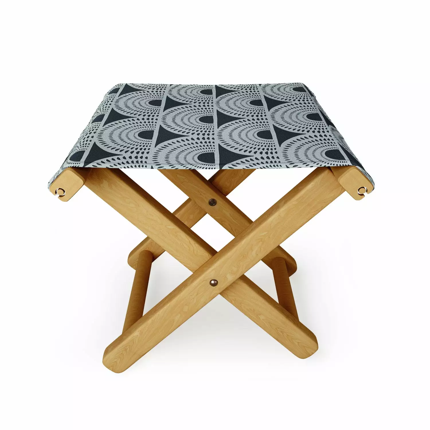Society6 Heather Dutton Aurora 1 Outdoor Ottoman Weather-Resistant Patio Footrest Ottomans