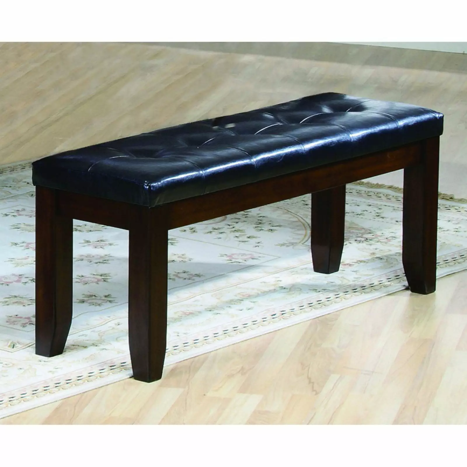 Metal Welcome Bench - Durable Outdoor Bench Garden or Patio Benches Benzara