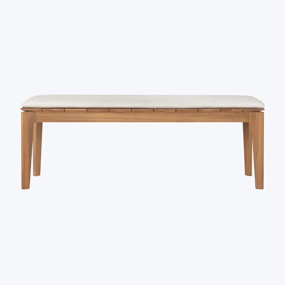 Folding Chaise Bok Outdoor Upholstered Bench