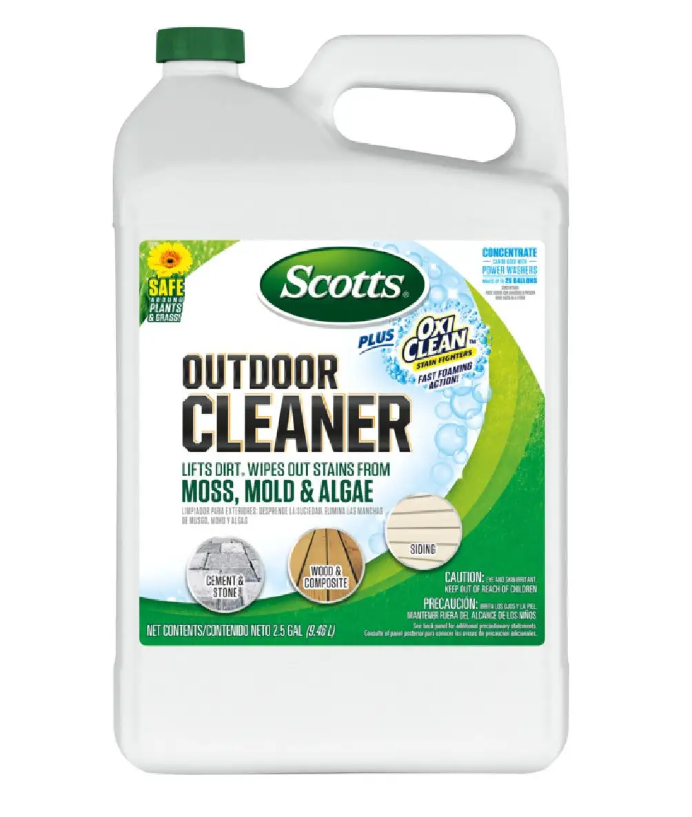 Scotts Concentrate Plus Oxi Clean Outdoor Cleaner 2.5 Gallon Multi-Surface Cleaner