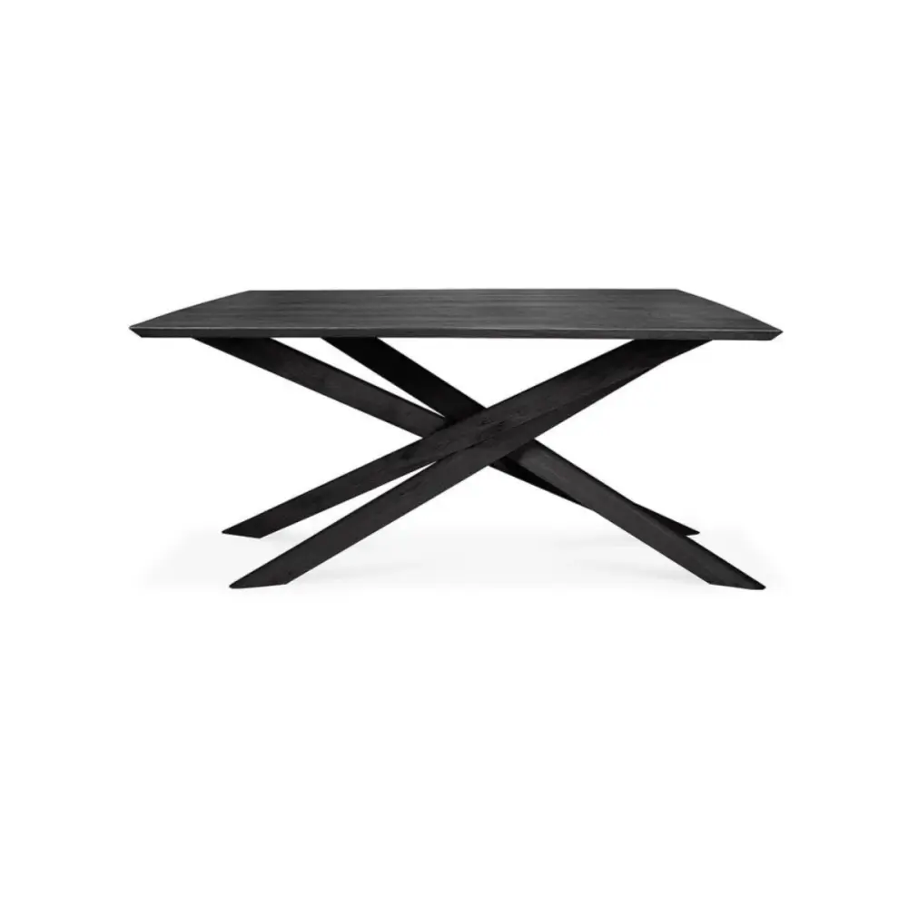 Mikado Rectangular Dining Table - Varnished Onyx Oak