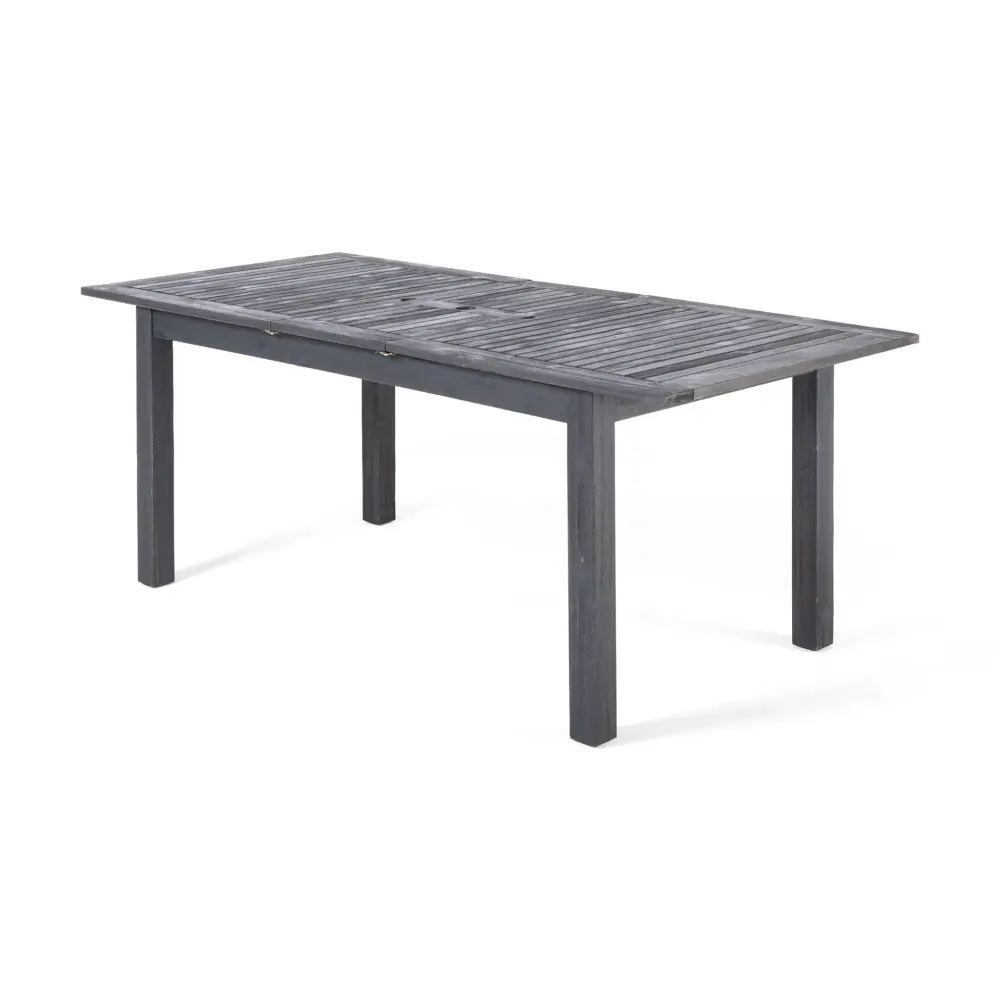 Outdoor Expandable Dining Table Square Legs