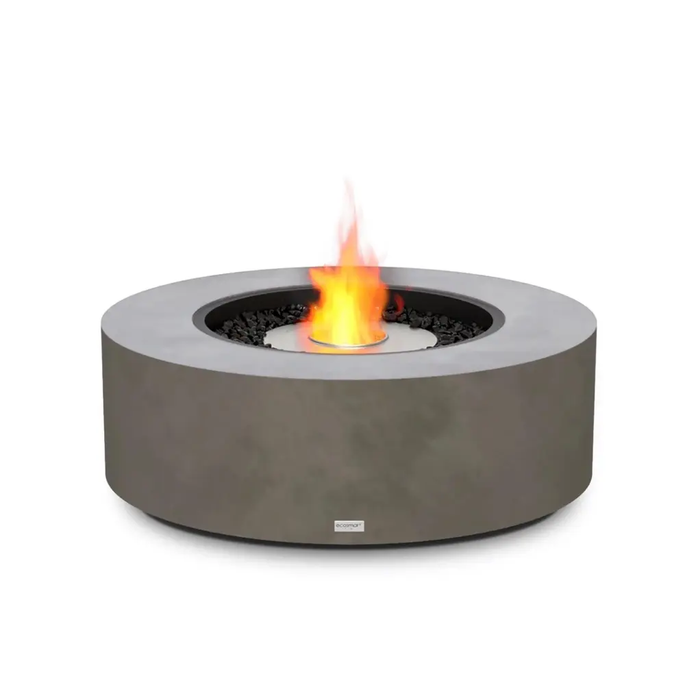 EcoSmart Fire - Ark 40" Round Concrete Fire Pit Table