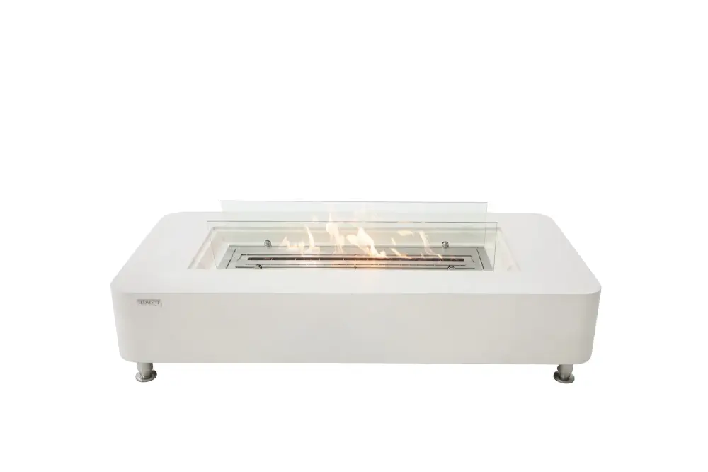 Elementi - Sydney Ethanol Rectangular Fire Table ECG01 Patio Use