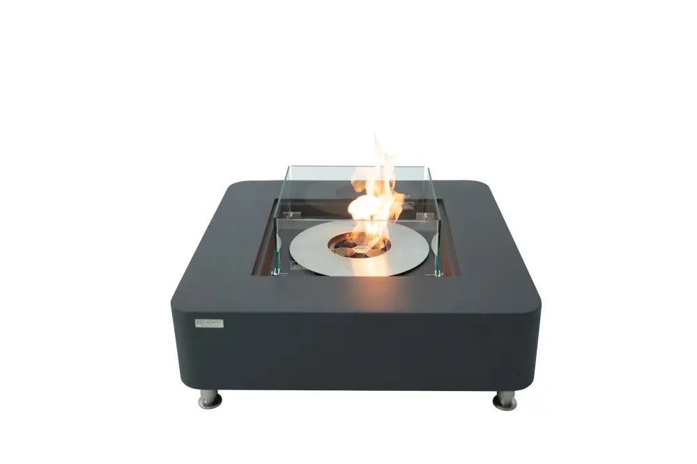 Multi-Fuel Elementi - Perth Ethanol Square Fire Table ECG02