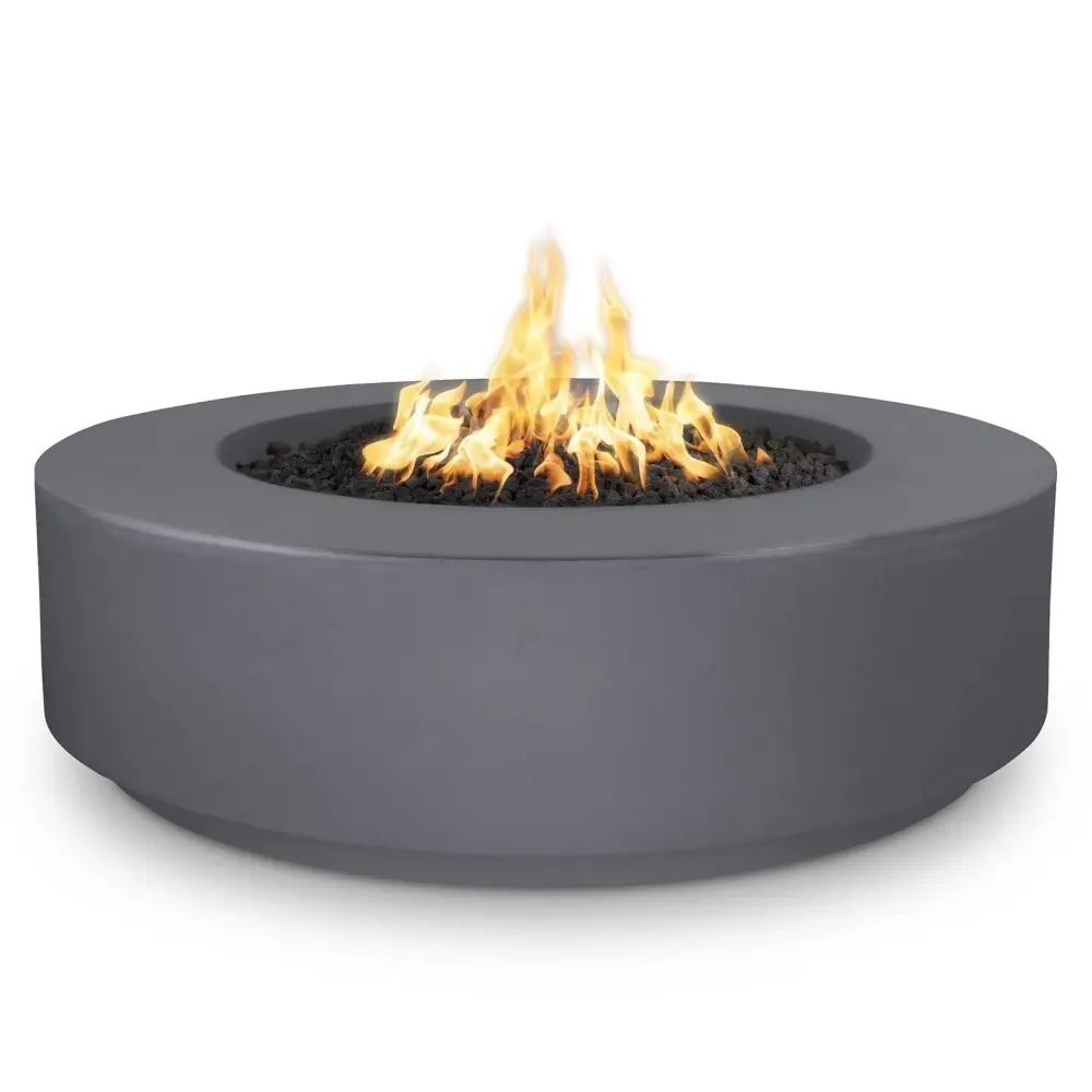 Outdoor Plus - Florence 42" Round Concrete Fire Pit Table OPT-FL42